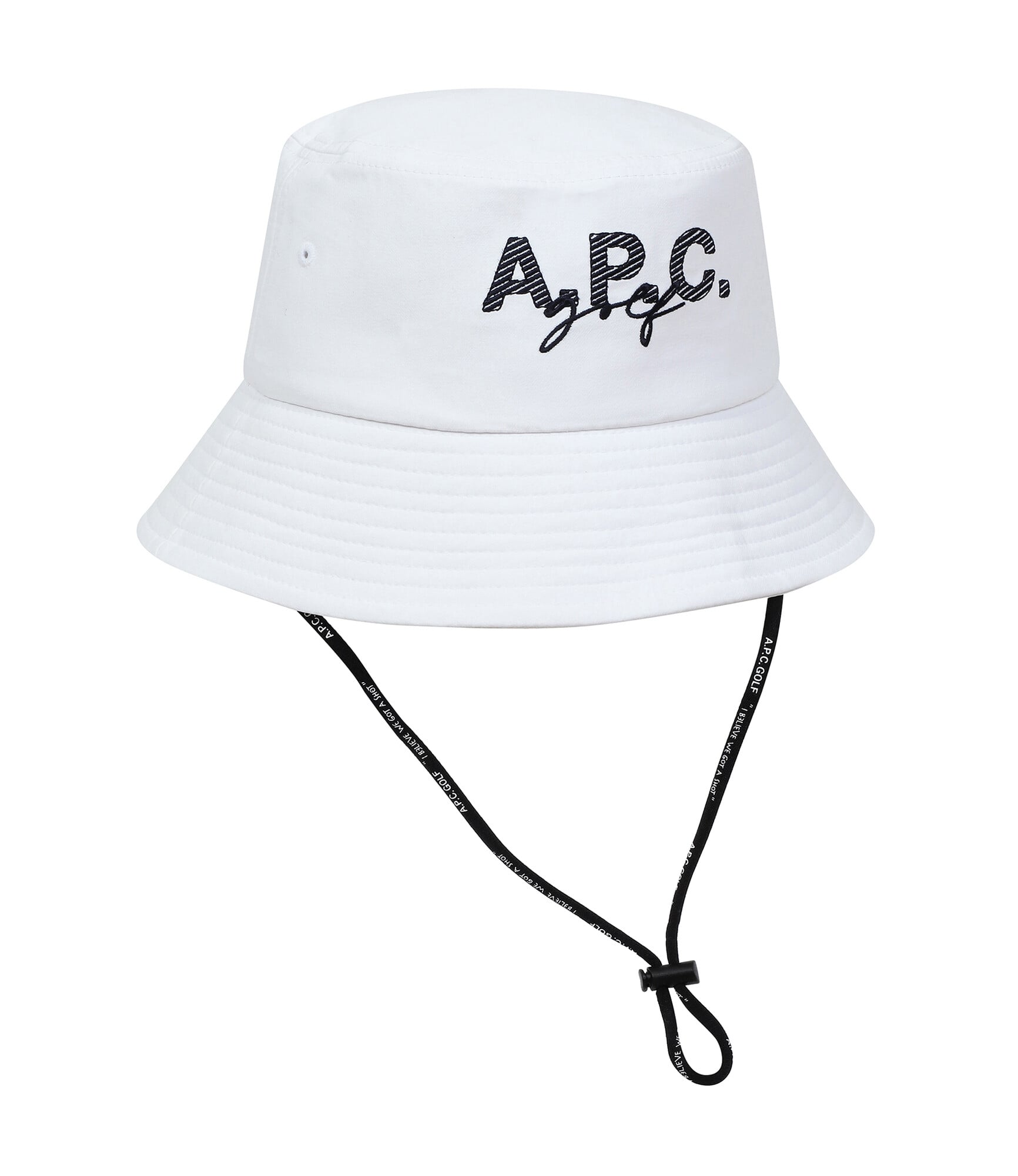 A.P.C golf バケット ハット アーペーセー 紐付 Oleaster バケットハット｜GOLF / ACC｜A.P.C. | アーペーセー