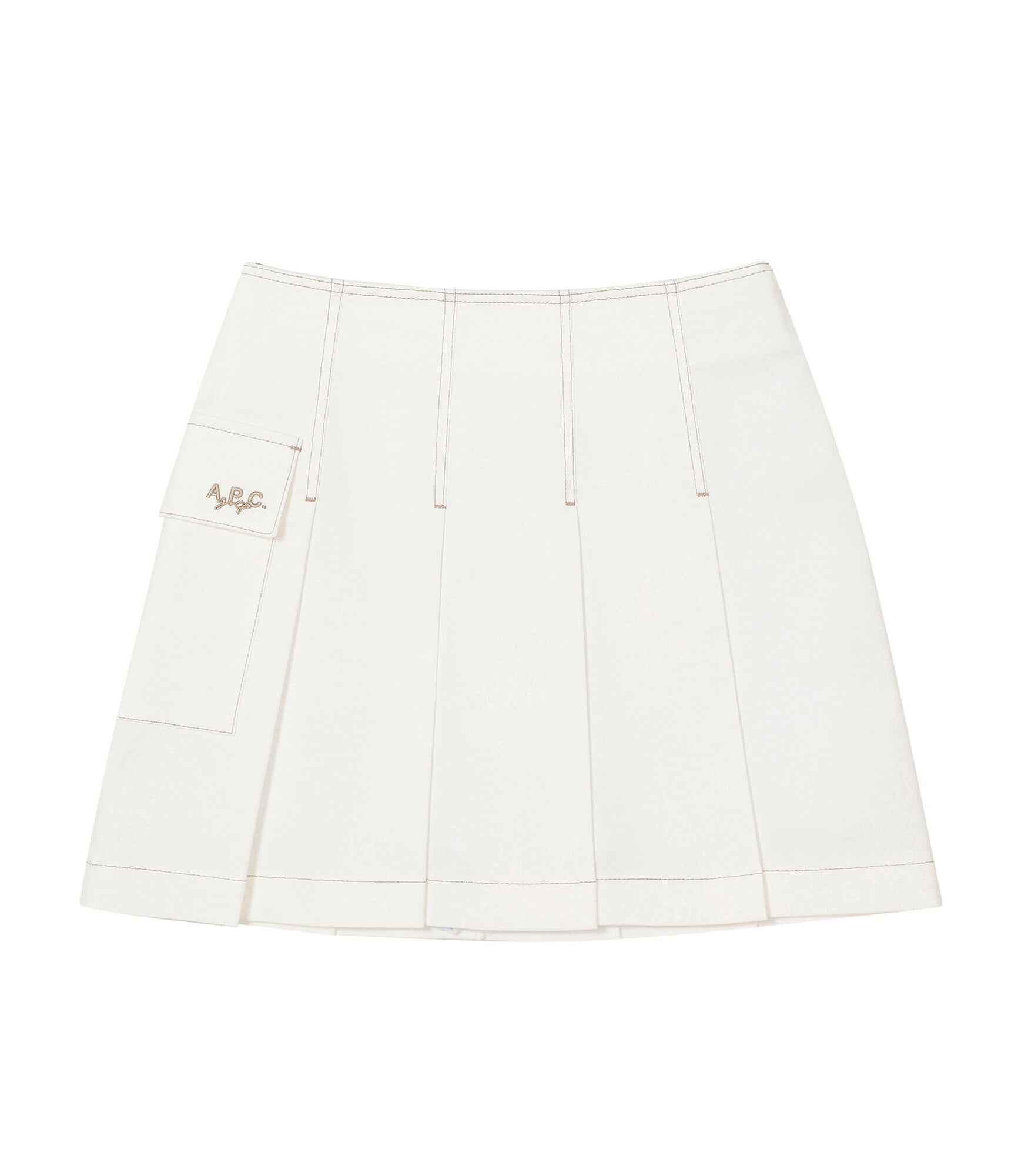 ゴルフ レディース A.P.C. アーペーセー スカート（アイボリー）Sサイズ Jean スカート｜GOLF / FEMME｜A.P.C. | アーペーセー日本公式