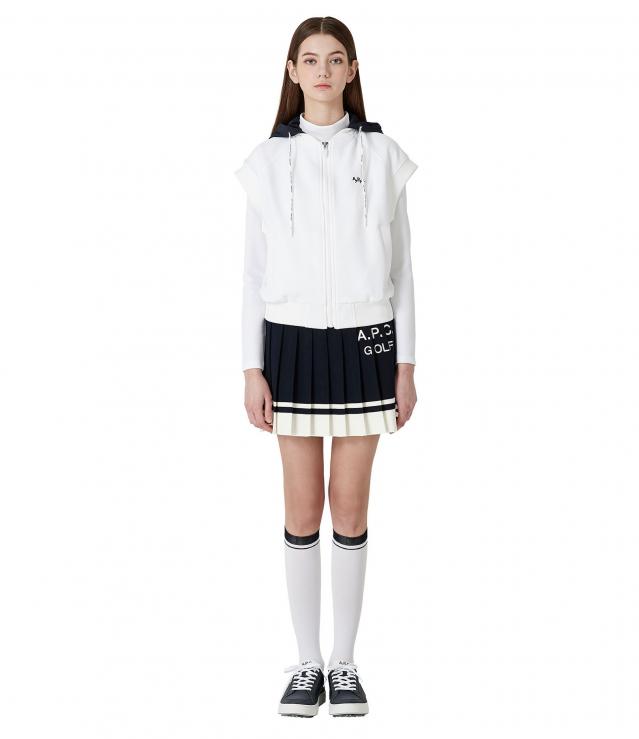 ゴルフ レディース A.P.C. アーペーセー スカート（ホワイト） ゴルフ レディース A.P.C. アーペーセー スカート（ホワイト