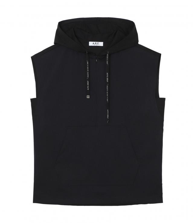 ◆ 新品未着用 A.P.C. × KWAY ダブルネーム　防水ナイロンジャケット APC】アーペーセーとK-WAY ケーウェイのダブルネーム ジャケット