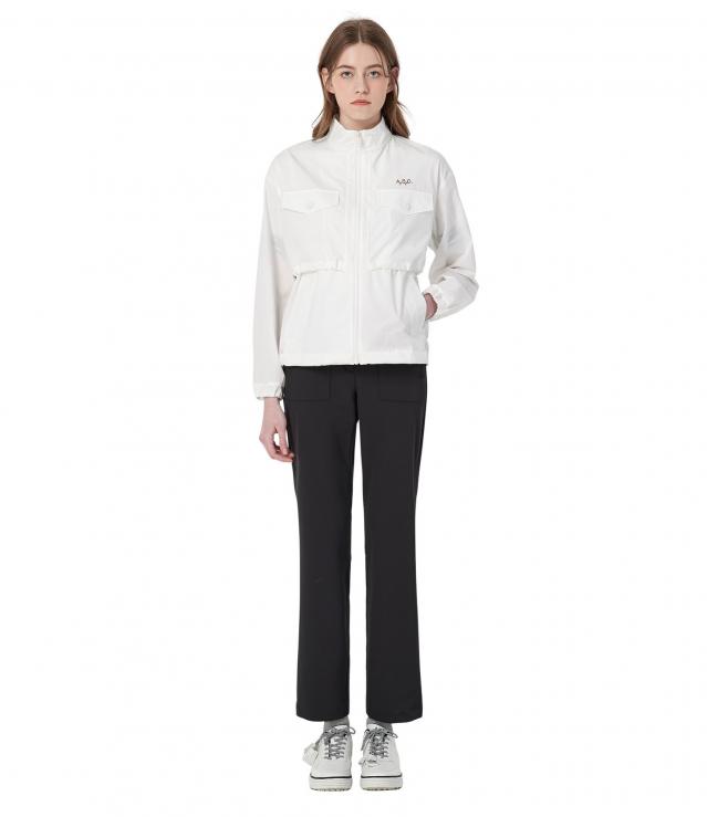 ◆ 新品未着用 A.P.C. × KWAY ダブルネーム　防水ナイロンジャケット APC】アーペーセーとK-WAY ケーウェイのダブルネーム ジャケット