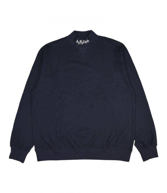 A.P.Cph/Golf THERMAL L/S MOCK NECK TEE