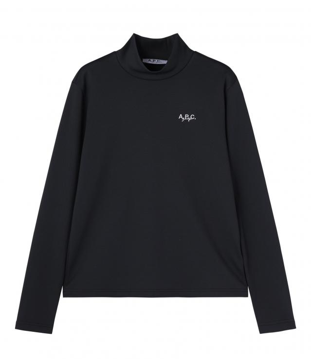 【日本限定】ダブルメッシュモックネック長袖Tシャツ