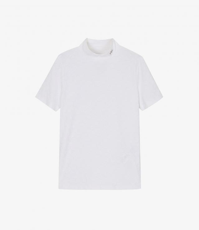Sophie Mock Neck Tシャツ