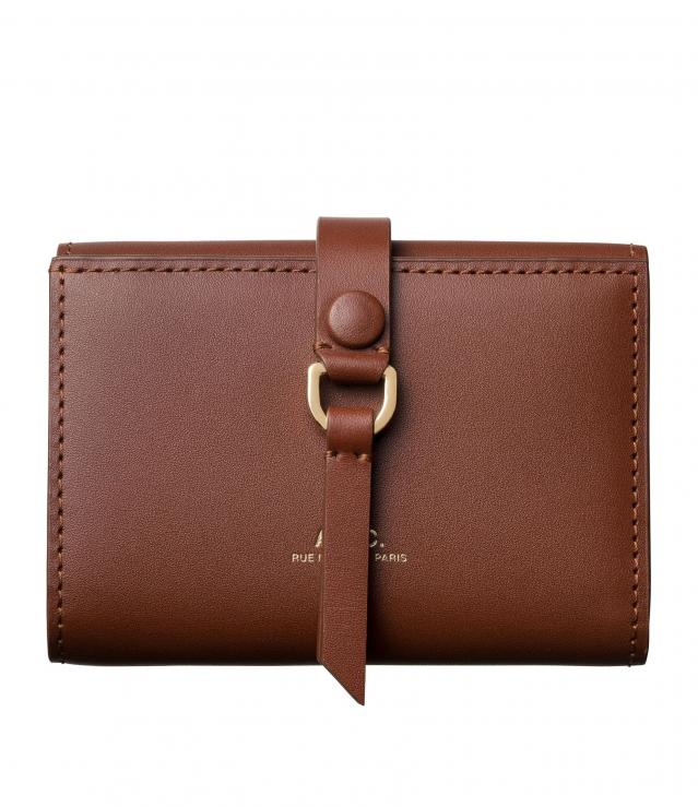 A.P.C.　アーペーセー　二つ折り財布　定価 40,700円 アーペーセー A.P.C. 財布 二つ折り財布 定番 ブラック メンズ