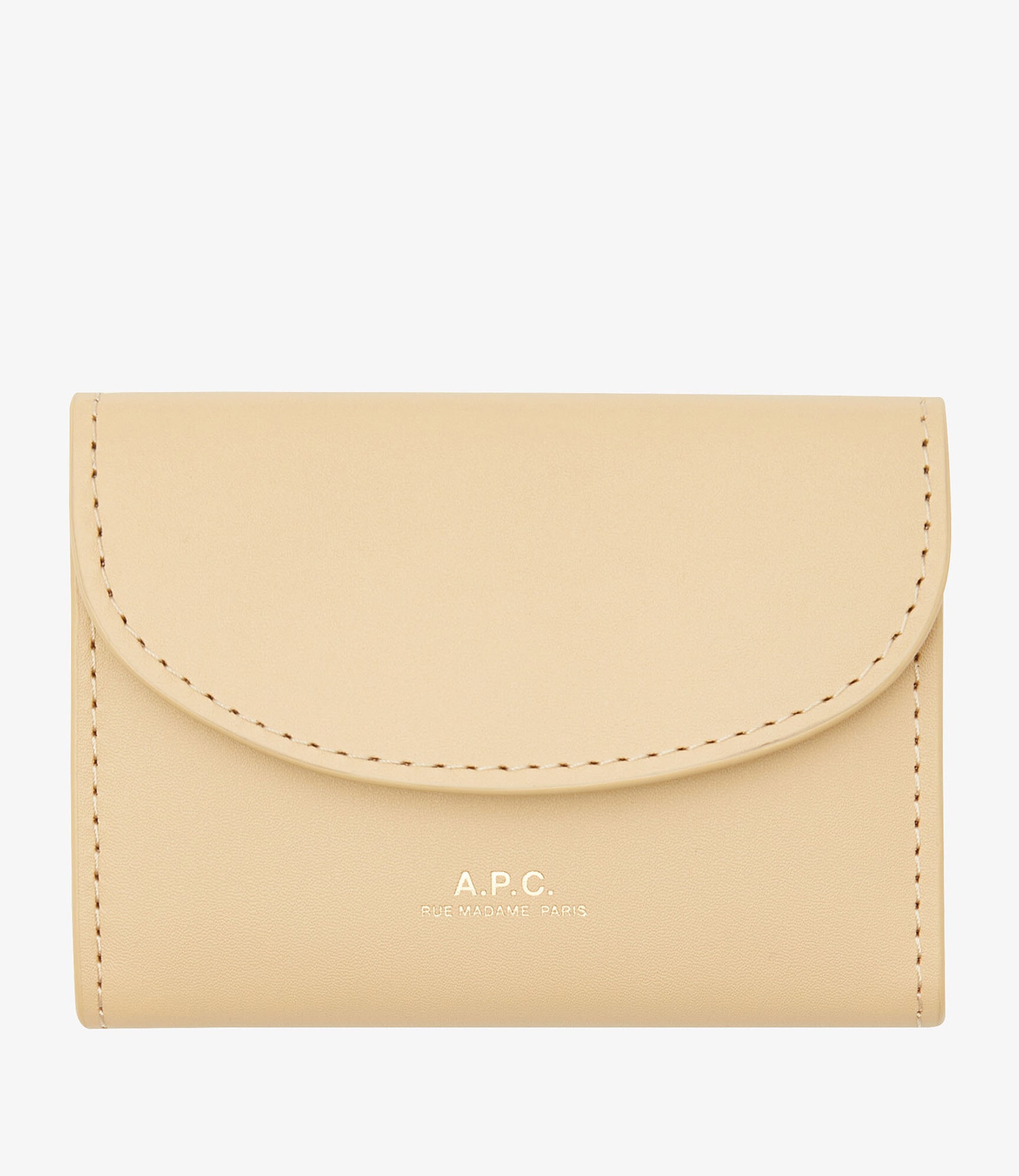 ★パリ発A.P.C.★Geneve ビジネスカードホルダー トープベージュ Genève ビジネスカードホルダー｜レザーグッズ｜A.P.C.