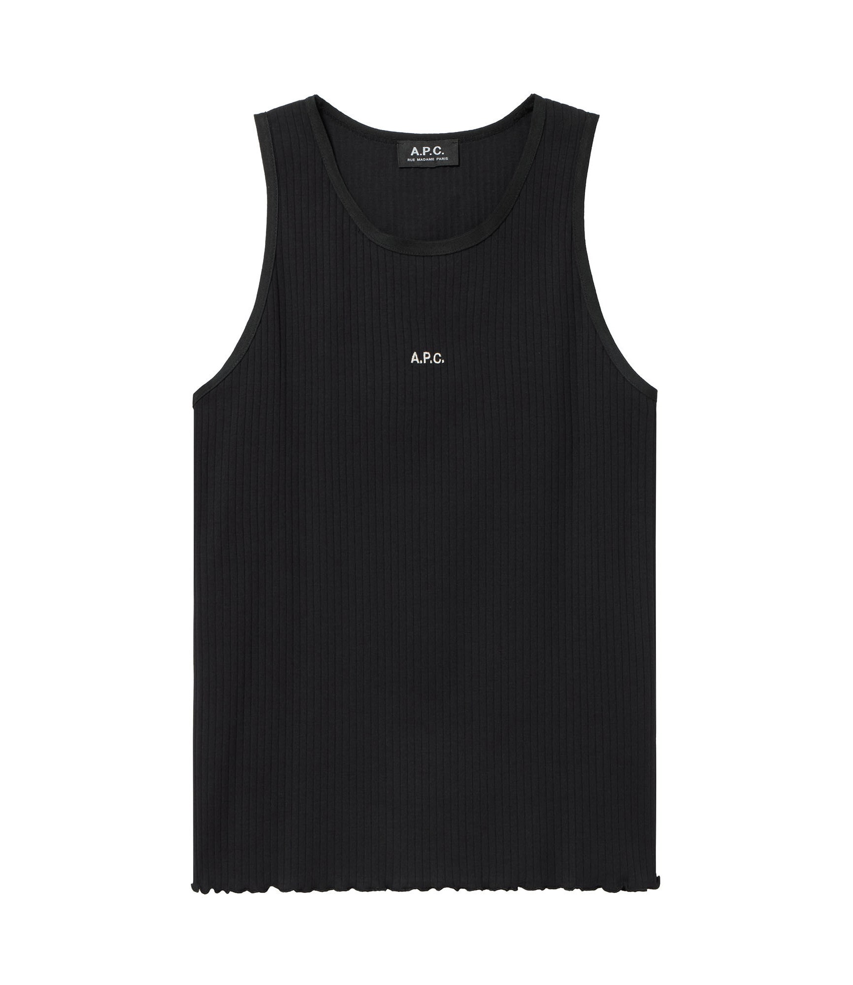 A.P.C タンクトップ A.P.C.ロゴ入りタンクトップ｜FEMME ｜A.P.C. | アーペーセー