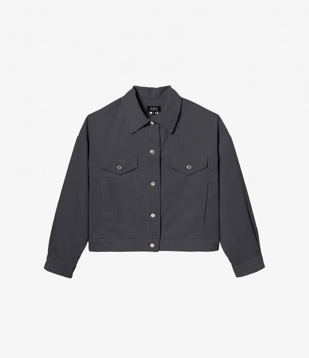 A.P.C. ブラックジャケット デニムジャケット 2nd S ブラック（2022/06/20買取） - A.P.C.