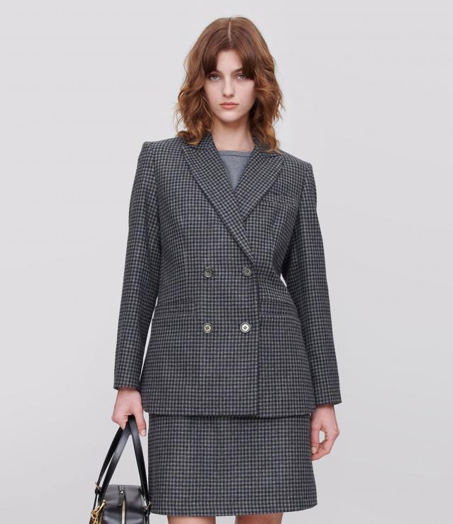 A.P.C. アーペーセー ウール ツイード ジャケット A.P.C. | ブルゾン / ジャケットの商品一覧 | A.P.C.