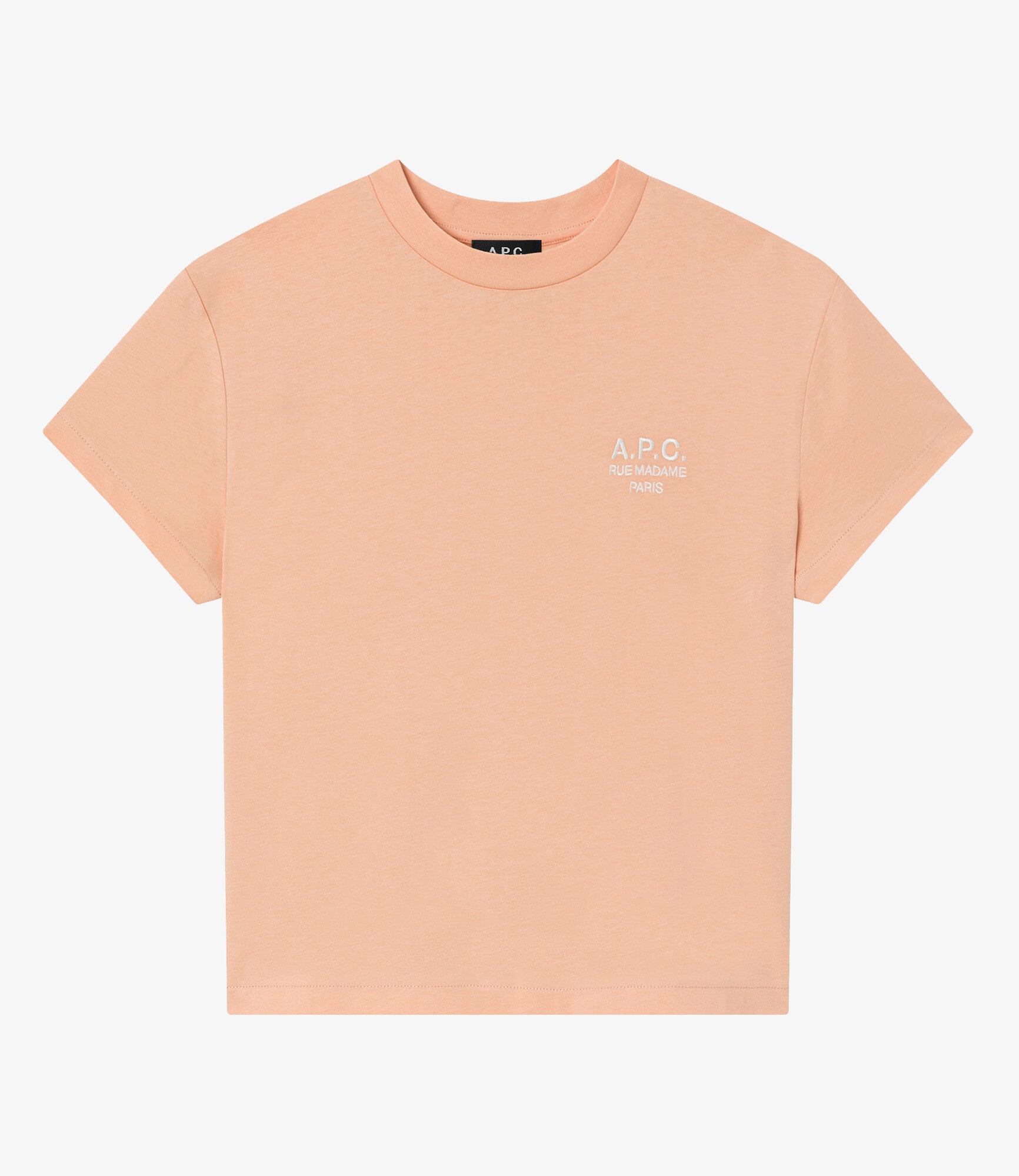 tシャツ T-SHIRT BOXY RUE MADAME レディース Boxy Rue Madame T-Shirt | Organic Cotton Jersey | A.P.C.