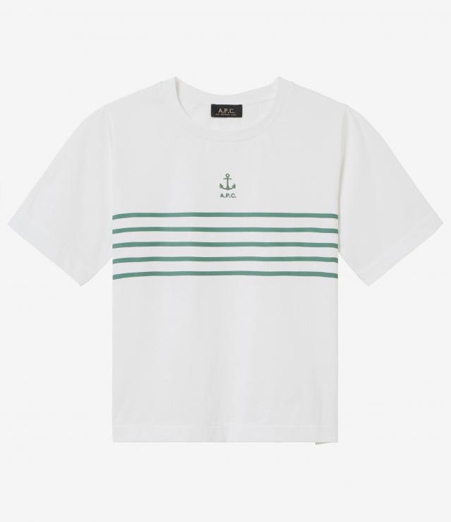 【関税込み】A.P.C. オフホワイト Lewis Tシャツ Lewis T-Shirt | A.P.C.