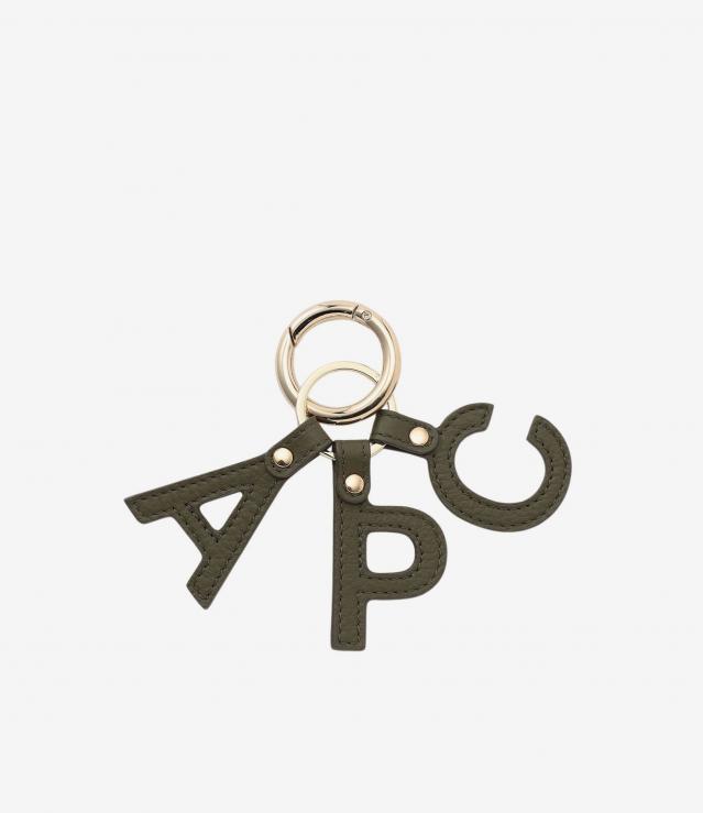 A.P.C. 黒 レザー キーリング A.P.C.｜Diamant キーリング | Rakuten Fashion(楽天