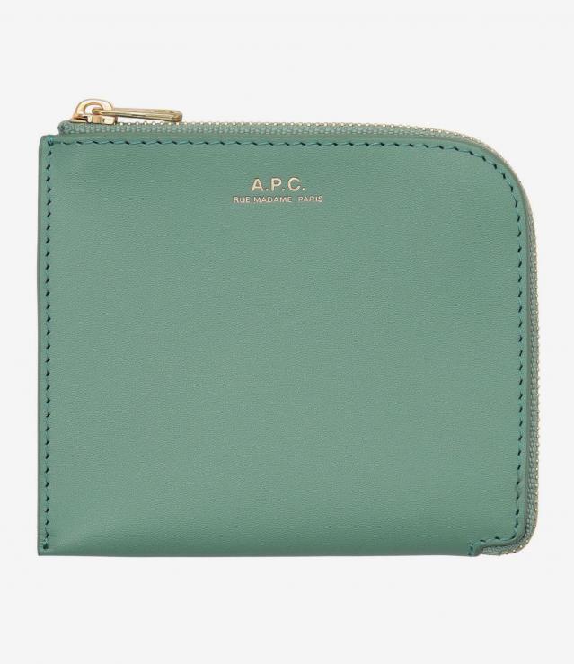 A.P.C. 二つ折り財布　グリーン A.P.C. | ウォレット / コンパクトウォレットの商品一覧 | A.P.C.