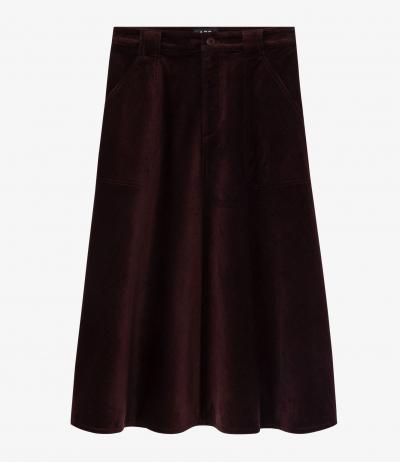 A.P.C. アーペーセー　marla スカート　ブラック系　花柄 A.P.C. アーペーセー marla スカート ブラック系 花柄