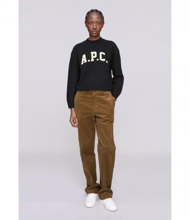 最終！A.P.C. GILET ERIKA：ニットカーディガン A.P.C. GILET ERIKA：ニットカーディガン