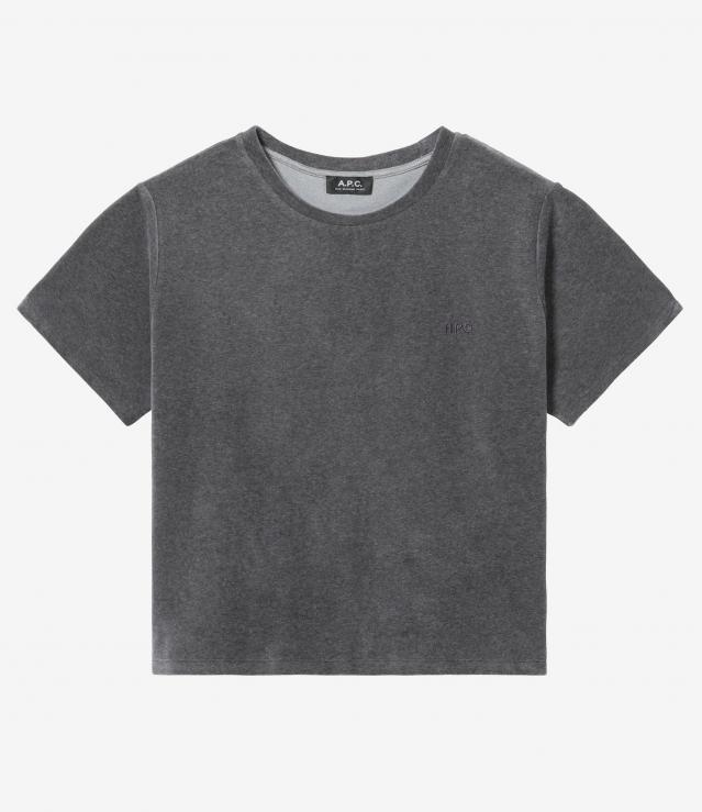 A.P.C. グレー Tシャツ XL A.P.C.のグレー Print Label Tシャツがセール中