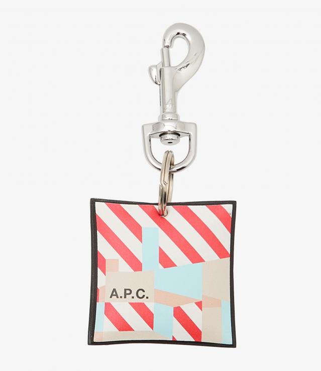 キルトクッションキーリング