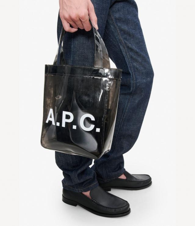 トートバック　APC（パリ限定品） LEE DAYS SHOPPING 大人気フレンチブランド発 ロゴが映えるシンプル