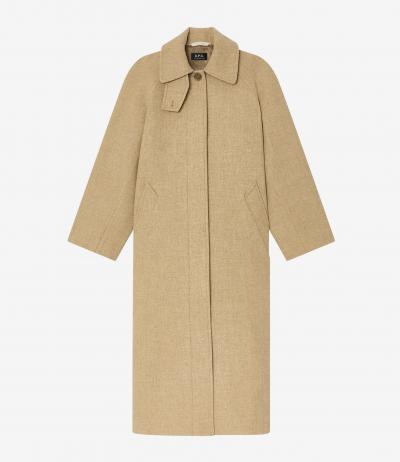 ラグランスリーブコート