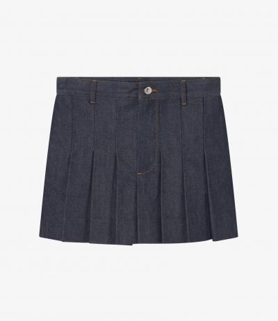 プリーツミニスカート