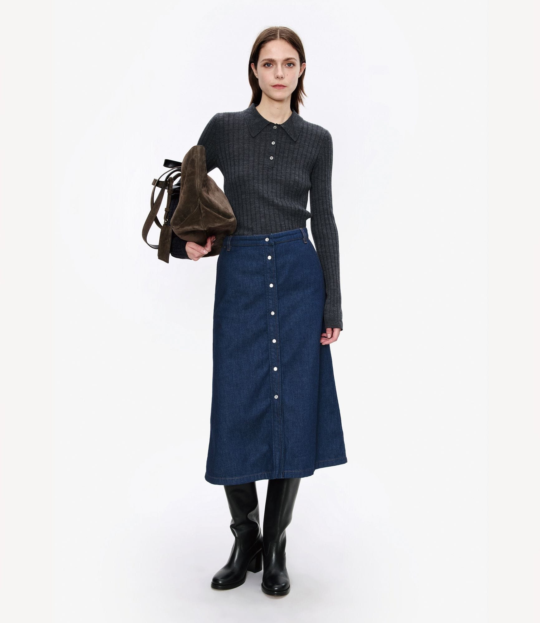 杢チャコールグレー