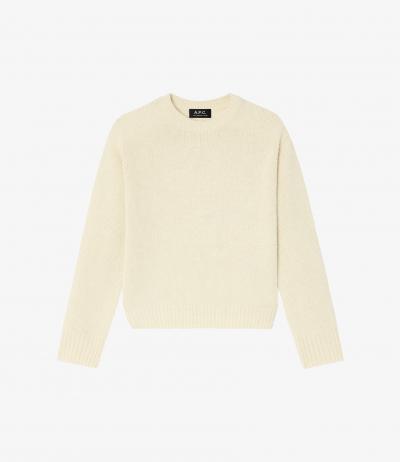 クルーネックショートセーター