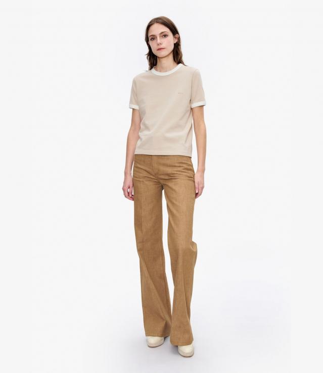 Ringer クロップTシャツ