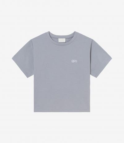406 ロゴパッチ付Tシャツ