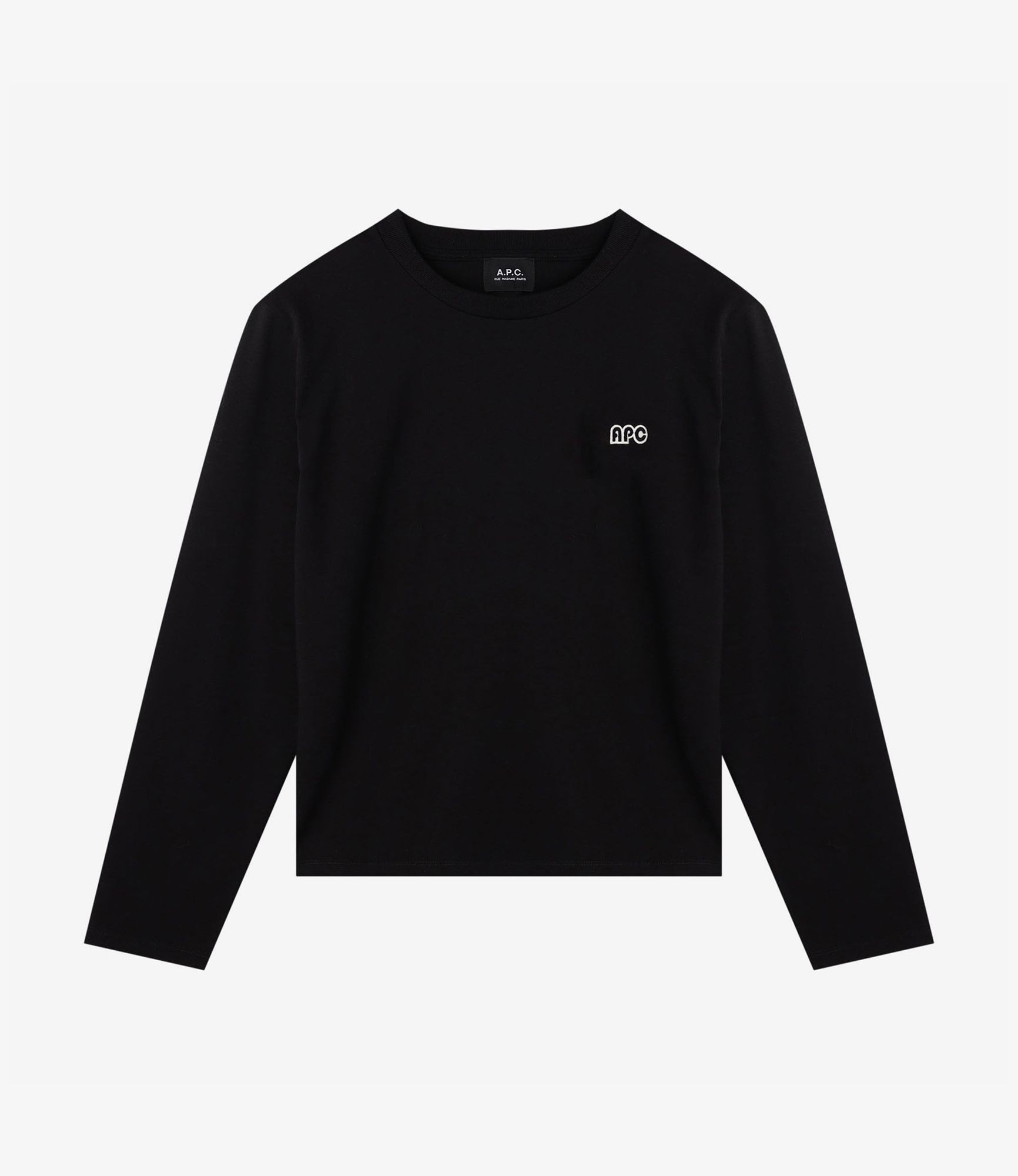 406 ロゴパッチ付長袖Tシャツ｜FEMME ｜A.P.C. | アー・ペー・セー日本