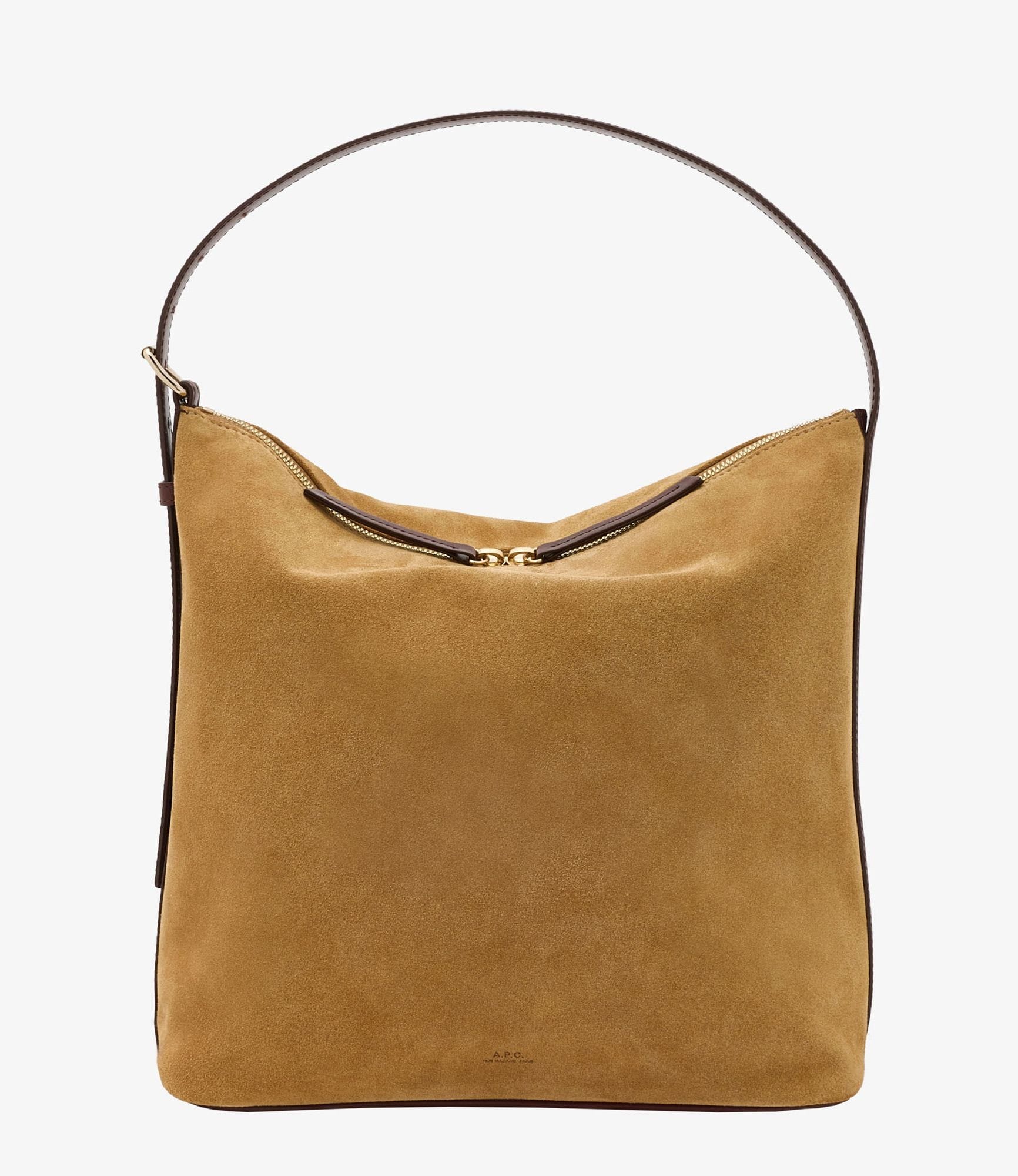 ベージュ/マロン