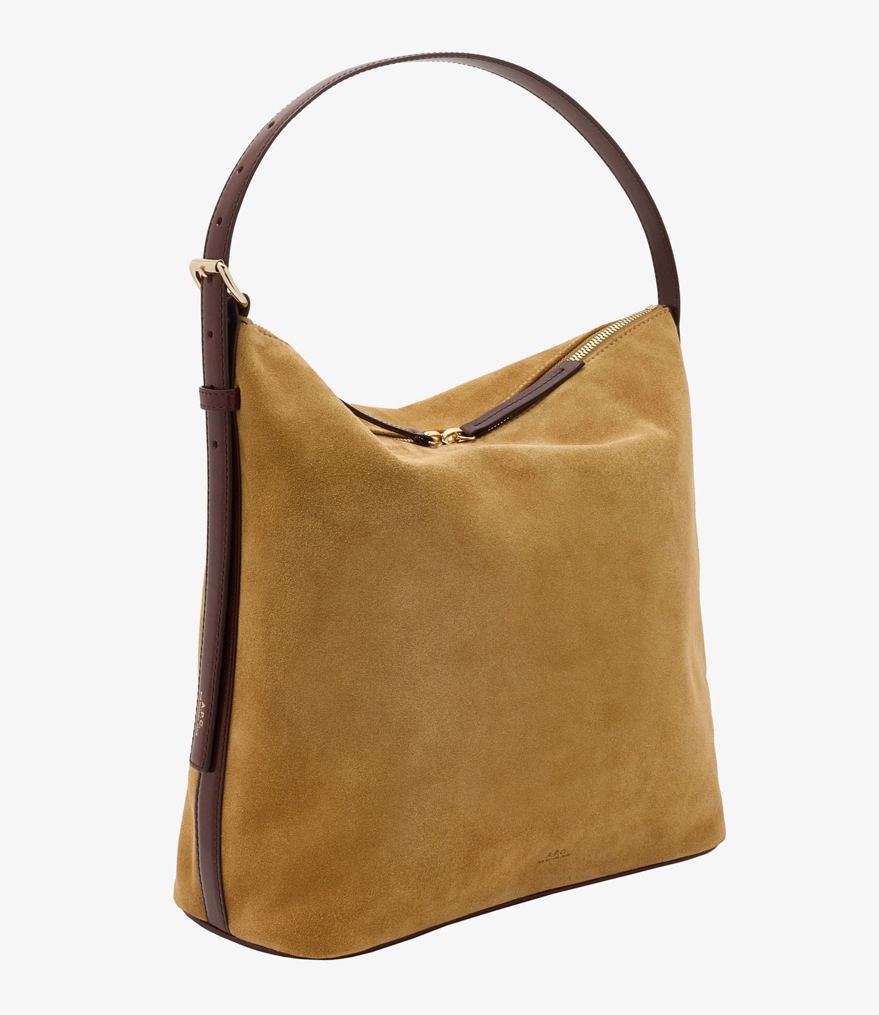 ベージュ/マロン