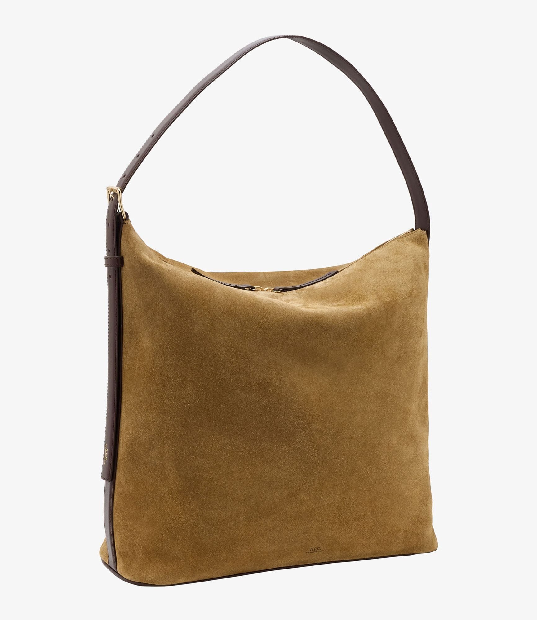 ベージュ/マロン