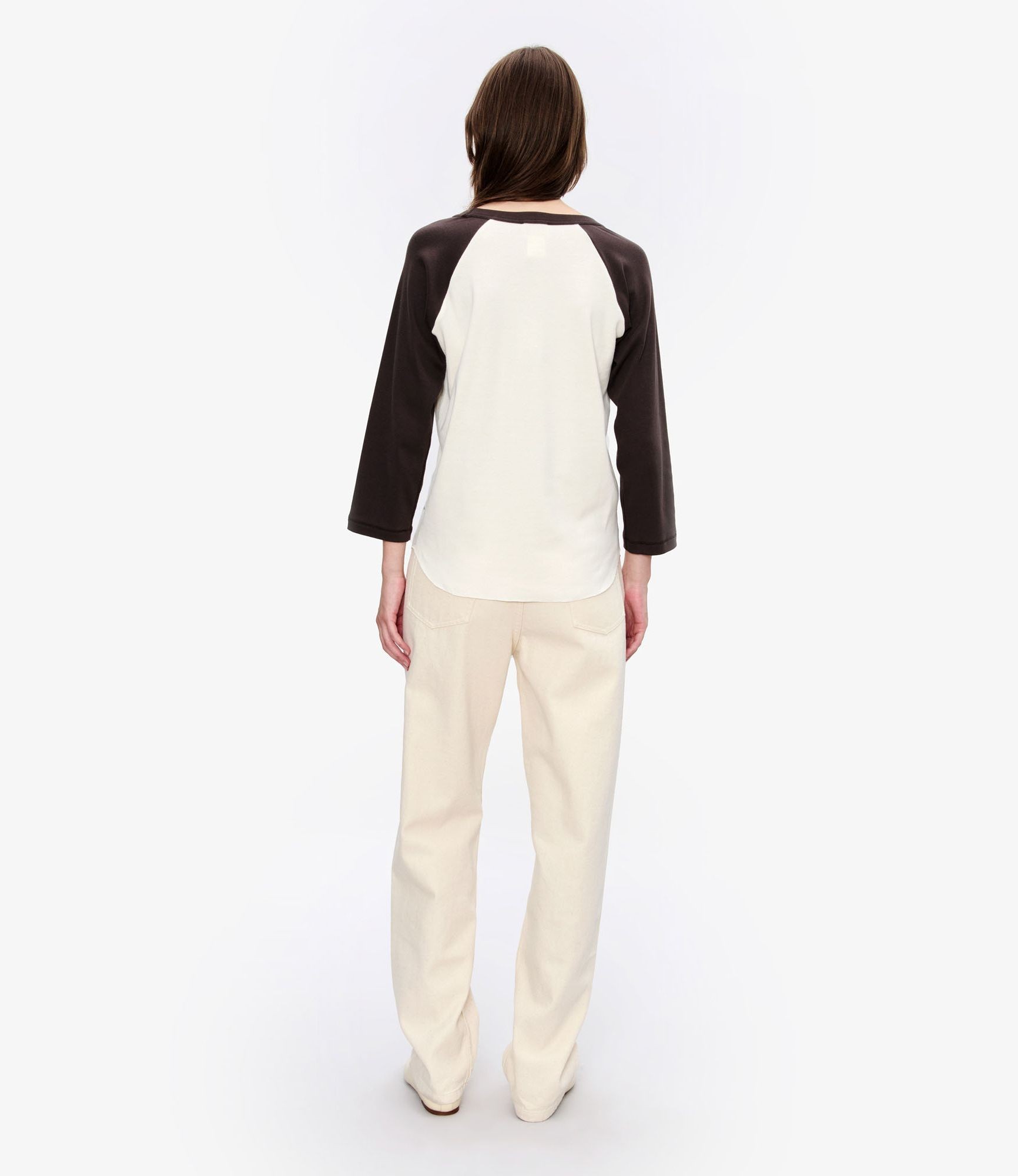 ベージュ/マロン