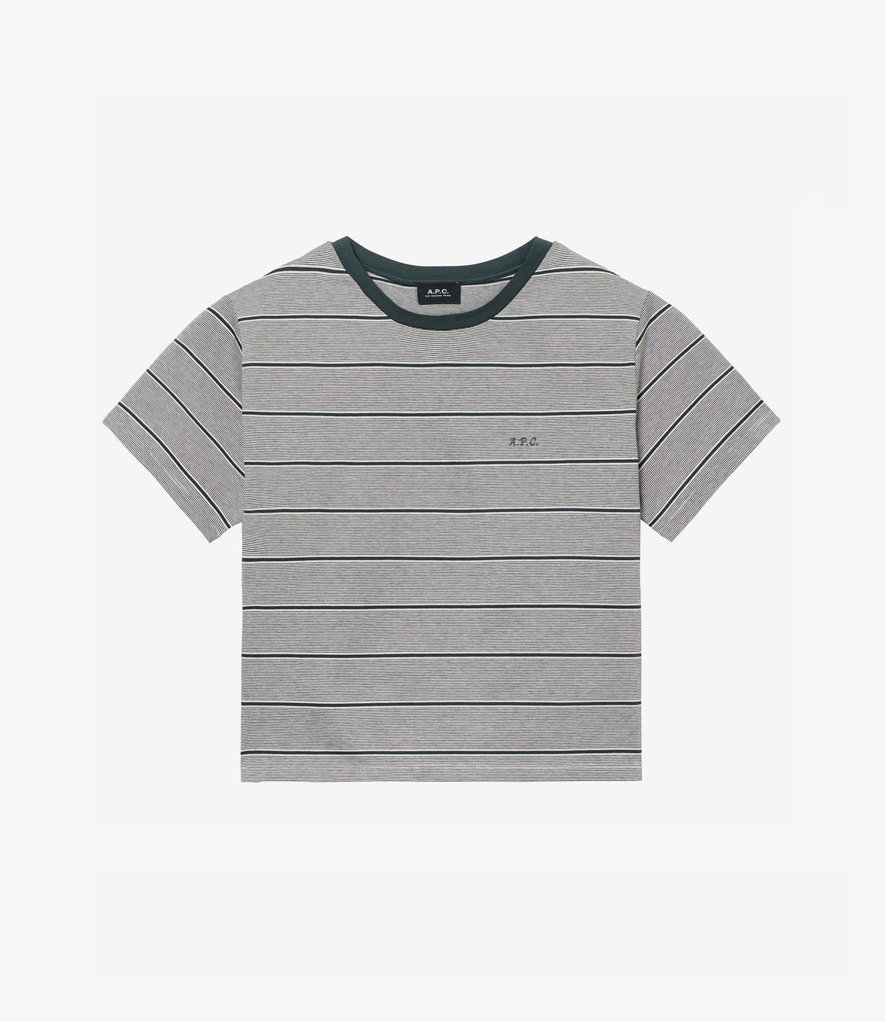 杢グレーxグリーン