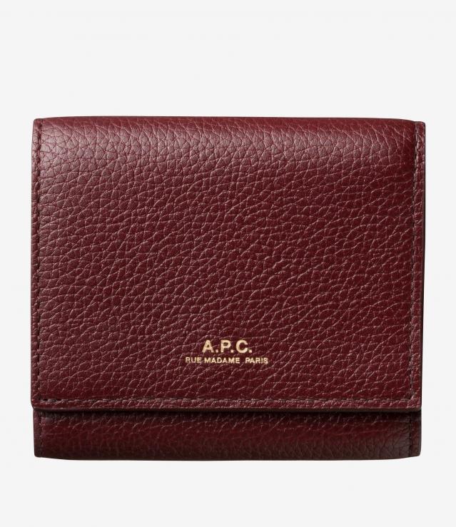 APC コンパクトウォレット 財布 compact wallet maroon A.P.C. | ウォレット / コンパクトウォレットの商品一覧 | A.P.C.