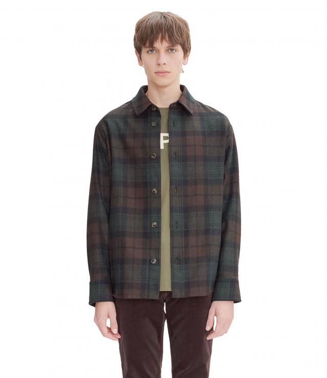 ☆A.P.C/アーペーセー☆ウールフランネルシャツ ☆A.P.C/アーペーセー☆ウールフランネルシャツ