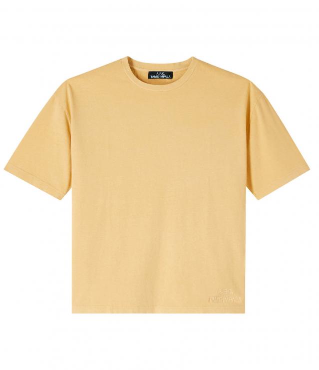 A.P.C - A.P.C. アーペーセ マスタード ニット 黄色 半袖 A.P.C. アーペーセ マスタード ニット 黄色 半袖