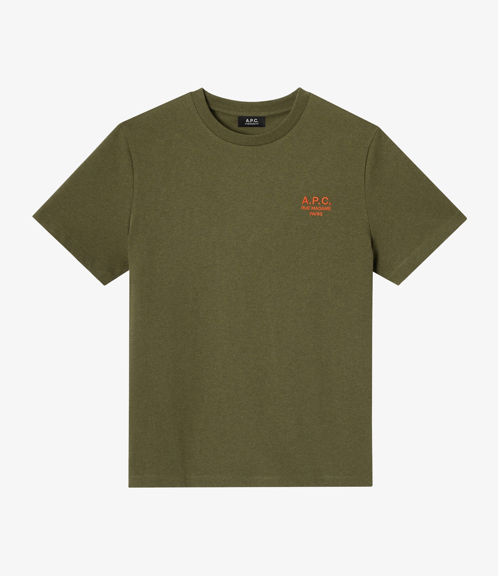 【関税込み】A.P.C. ブラック Standard Rue Madame Tシャツ Standard Rue Madame T-shirt | Organic jersey | A.P.C. Ready
