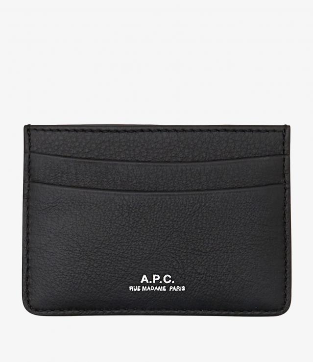 カードケース・名刺入れ A.P.C. Unisex POCHETTE MARKET Clutch Black PUABLM63566-LZZ A.P.C. | カードケースの商品一覧 | A.P.C. | アーペーセー日本