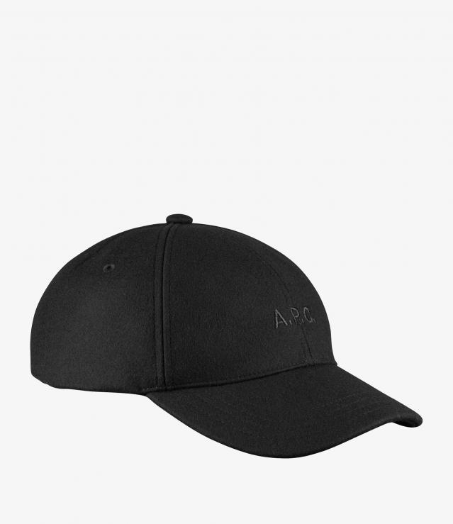 アーペーセー A.P.C. ロゴ キャップ 60 ブラック A.P.C. アーペーセー キャップ ブラック 60 / L M24069 LOGO CAP