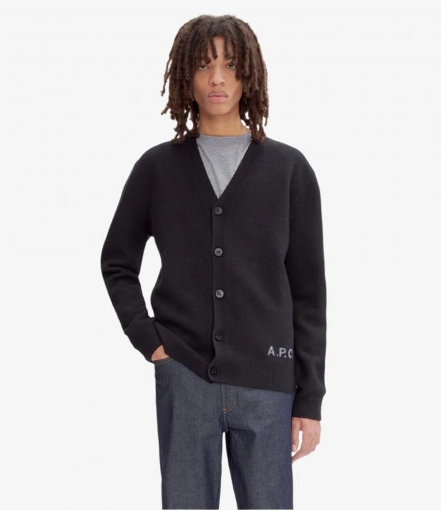 A.P.C. ニットジャケット　カーディガン　ウール　ブラック アーペーセー A.P.C. | ニット / カーディガンの商品一覧 | A.P.C.