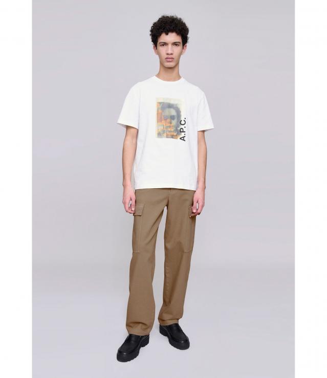 A.P.C. ベージュ ポロシャツ M A.P.C. Jay オープンニット ポロシャツ | ニュートラル