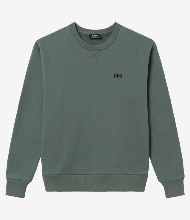 APCトレーナー A.P.C. アーペーセー スウェット BOXY MICRO LOGO SWEATSHIRT
