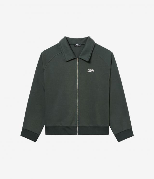 STUDER A.P.C. オリーブジャケット A.P.C. アーペーセー ROCKSTEADY ポリ塩化ビニールコーティング