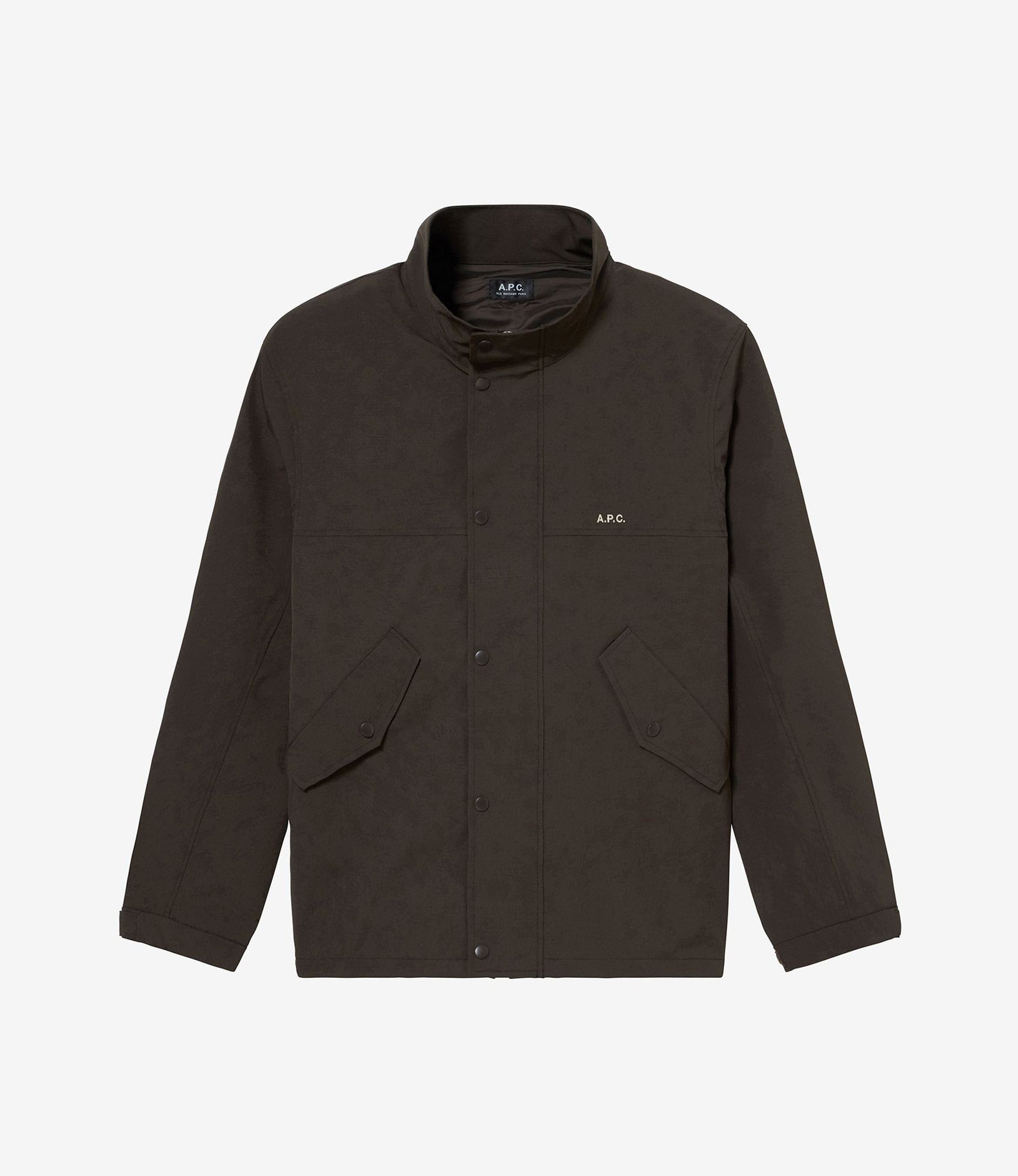 A.P.C. ノーカラーブルゾンジャケット Sutherland ブルゾン｜HOMME NEW｜A.P.C. | アーペーセー日本公式