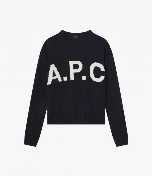 A.P.C. ロゴセーター
