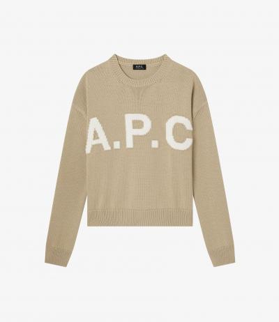 A.P.C. ロゴセーター
