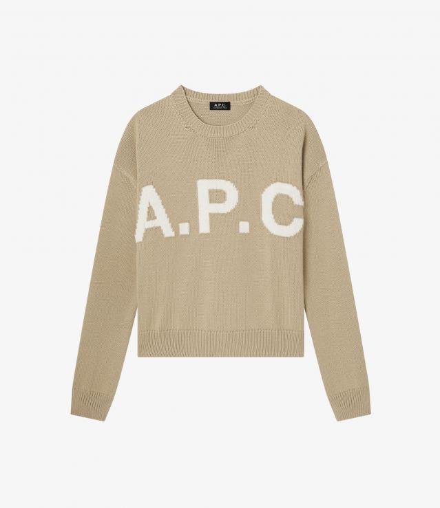 A.P.C. ロゴセーター