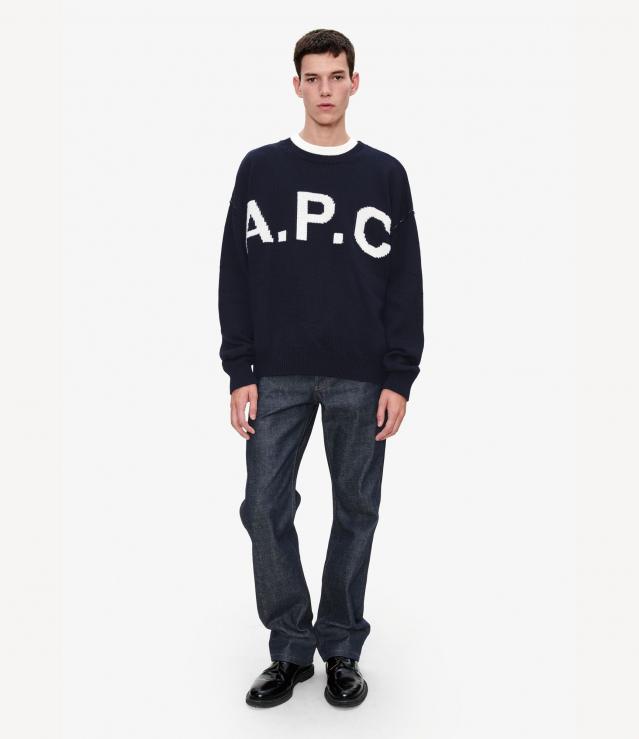 A.P.C. ロゴセーター