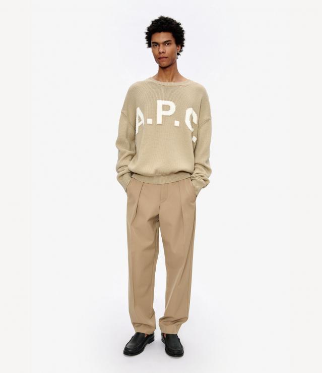 A.P.C. ロゴセーター